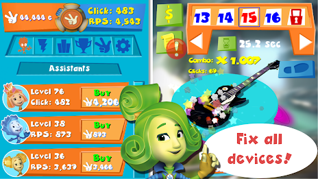 Fixi-click game poster 1