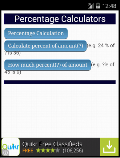 【免費工具App】Basic Percentage Calculators-APP點子