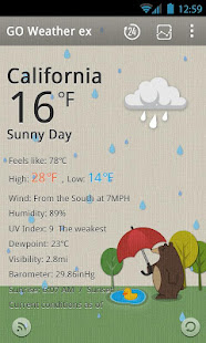 卡通动态主题 GO天气EX(圖3)-速報App