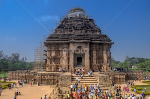 Sun Temple of Konark by Nirmalya Sengupta -  