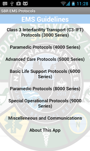 Summit Bechtel EMS Protocols