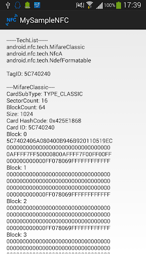 【免費工具App】MySampleNFC-APP點子
