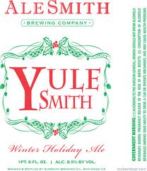 Logo of Alesmith Yule Smith Winter Holiday Ale