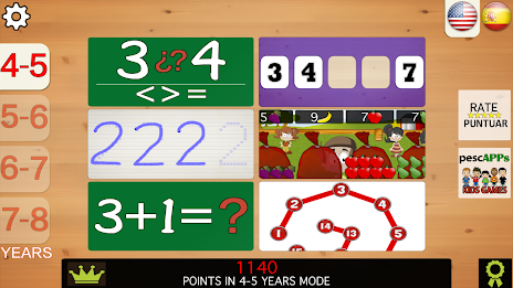 Math game for kids by pescAPPs poster 1