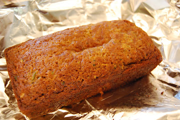 Zucchini Applesauce Bread