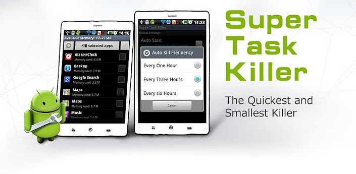 Super Task Killer - убийца запущенных приложений и задач для андроид
