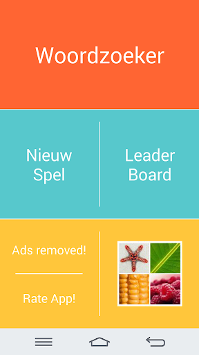 Woordzoeker Nederlands