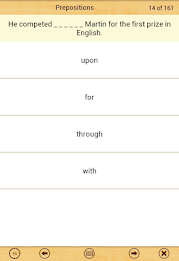 Grammar Express : Prepositions poster 11