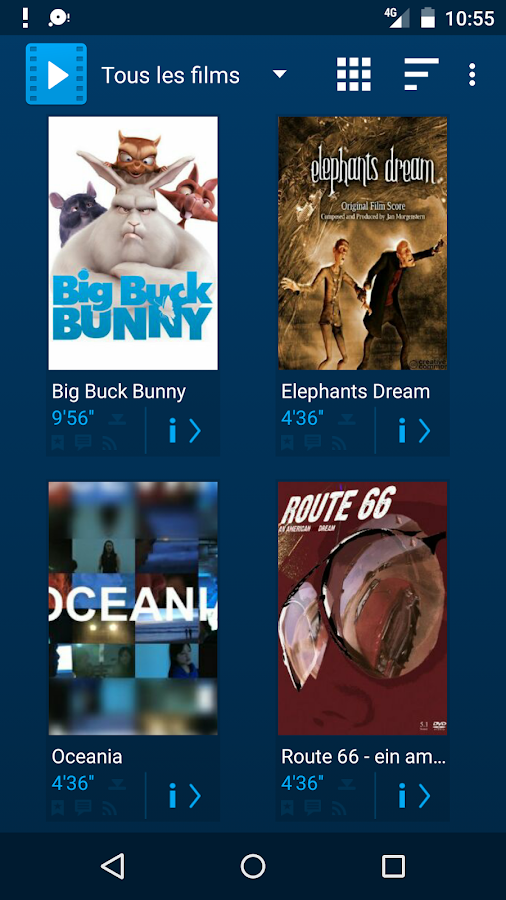 Archos Video Player Free - screenshot