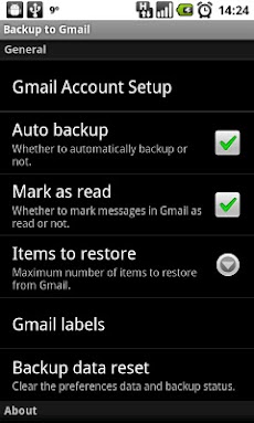 Backup to Gmailのおすすめ画像2