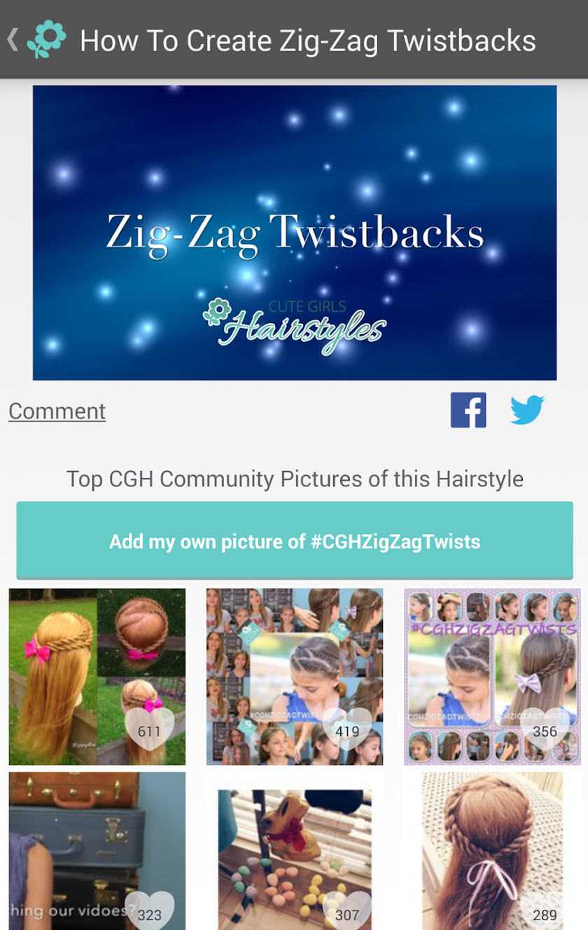Cute Girls Hairstyles Screen 3
