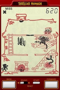 Android application THRILLER MANSION screenshot