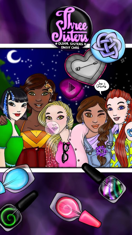 Android application Older Sisters Daily Care screenshort