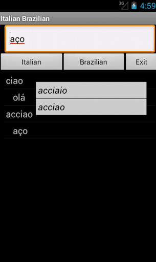 Italian Brazilian Dictionary