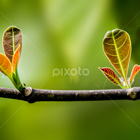 by Raj Nandi - Nature Up Close Leaves & Grasses