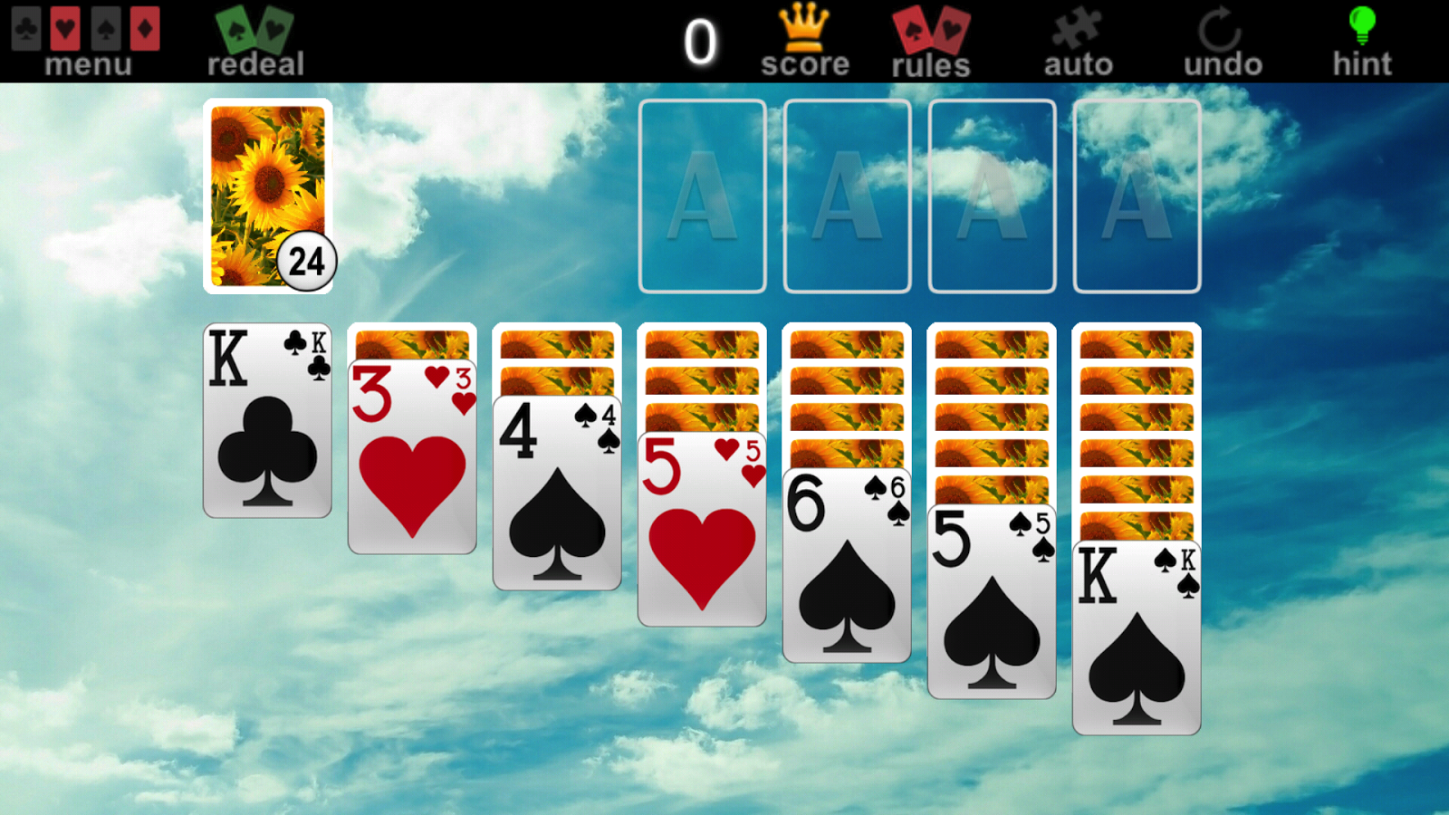 full deck solitaire game
