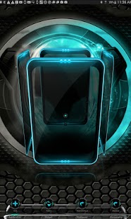 download Alien Cyan Theme for NEXT free