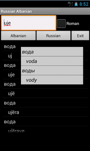 Russian Albanian Dictionary