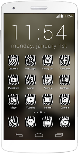 【免費個人化App】Luxicons Fashionable Zebra-APP點子