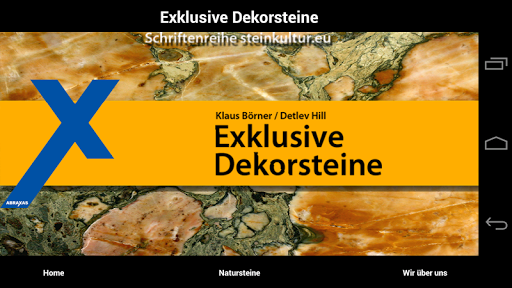 Exklusive Dekorsteine