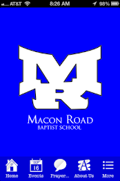 Macon Road Baptist School poster 3