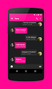How to download EvolveSMS Theme Stealth Pink 5.5.4 unlimited apk for bluestacks