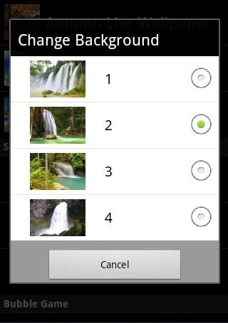 Waterfall Pro Live Wallpaper Screen 3