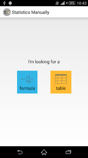 【免費教育App】Statistics Manually-APP點子