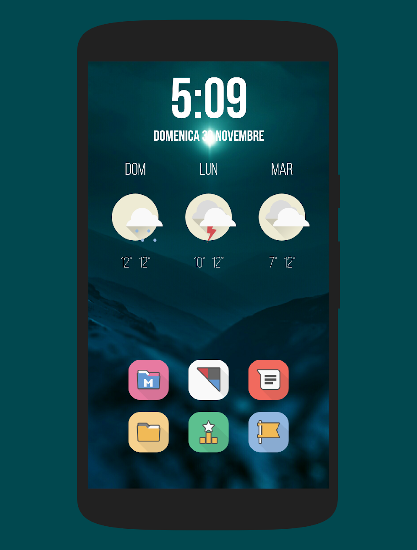 Parallax - Icon Pack Screen 1
