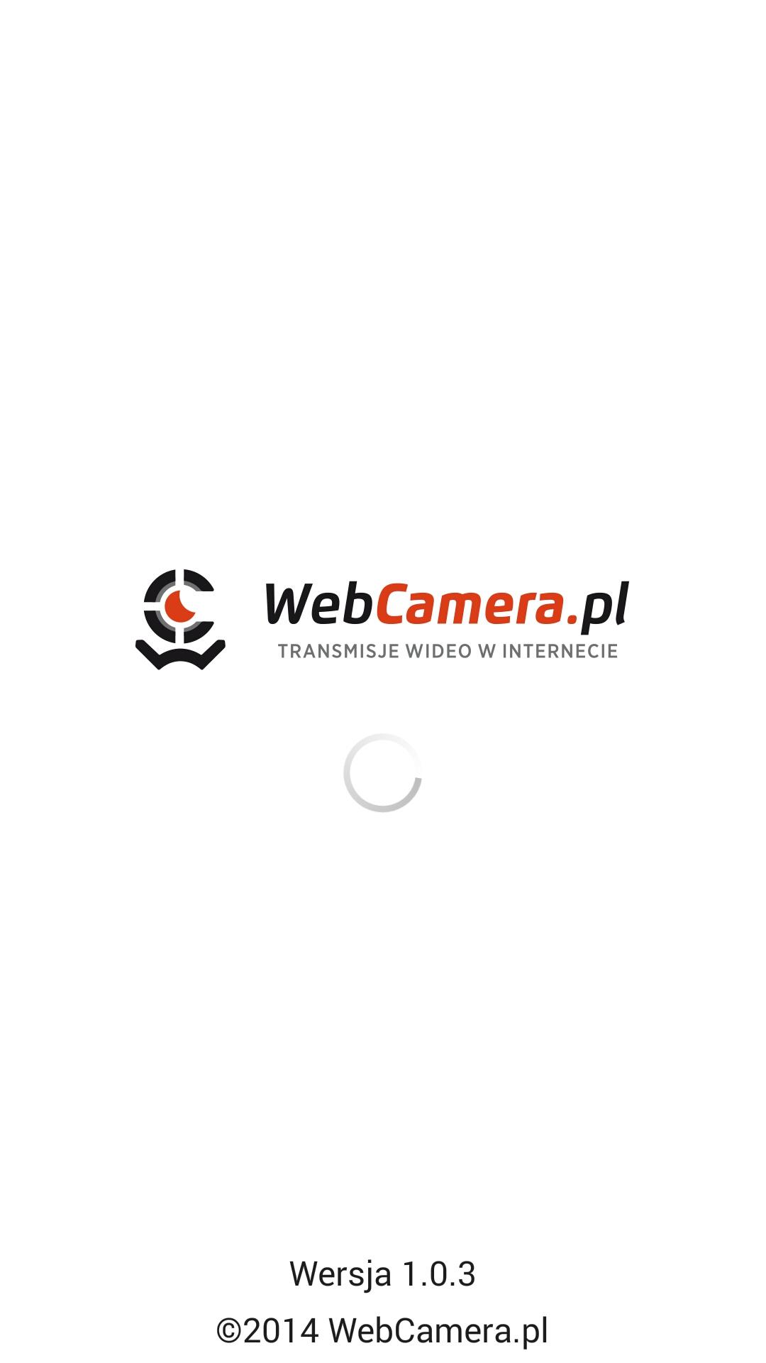 Android application WebCamera.pl - live streaming screenshort