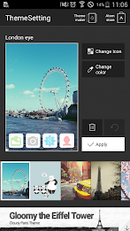 London Eye Atom Theme poster 5