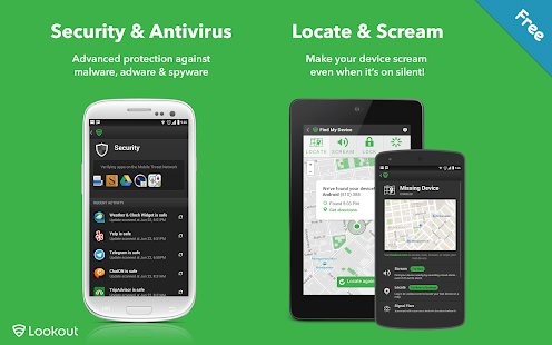Security & Antivirus | Lookout - screenshot thumbnail