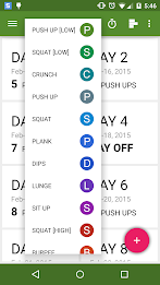 31-Day Training (Squat,Plank) poster 3