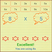 Times Tables Quiz 4 Kids 1.0 Icon