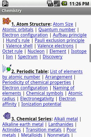 Chemistry Study Guide Screen 1