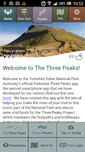 【免費旅遊App】Three Peaks Yorkshire-APP點子