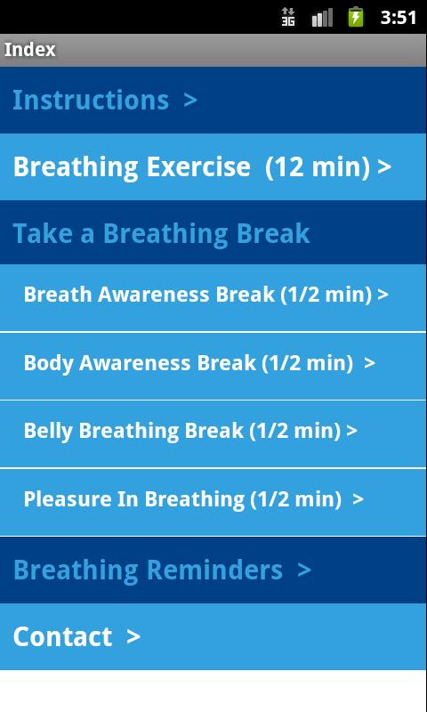Breathe &amp; Relax Screen 3
