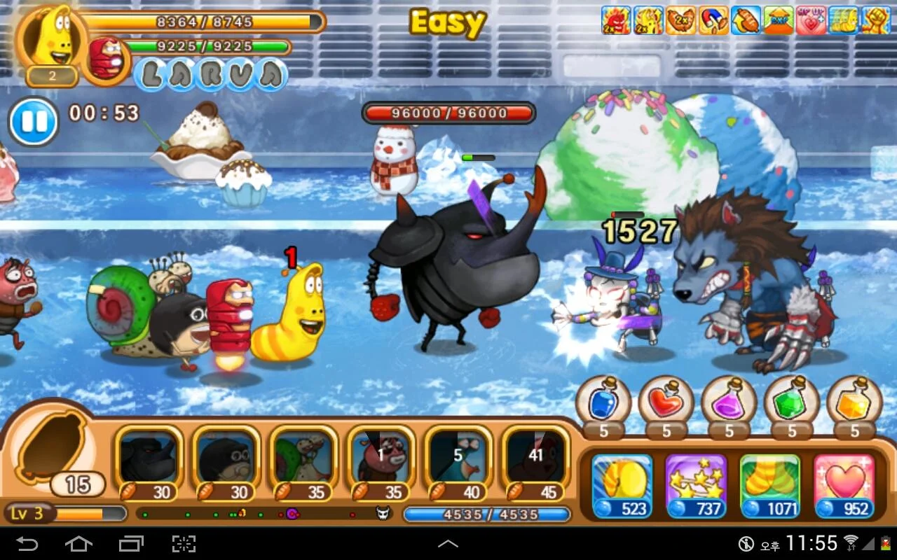   Larva Heroes: Lavengers 2014- tangkapan layar 