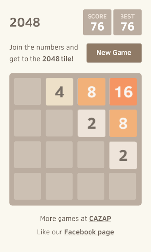 2048 game