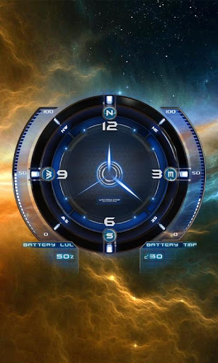Space Battery Indicator HD LWP