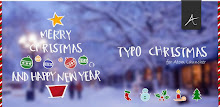 Typo Christmas atom theme APK