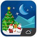 Christmas Theme Weather Widget mobile app icon