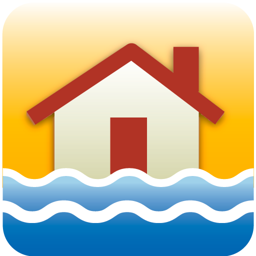 King County Flood Warning LOGO-APP點子