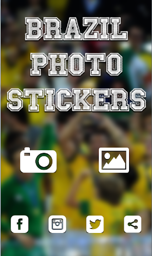 Brazil Photo Stickers