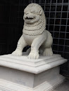 Left Side Lion Statue
