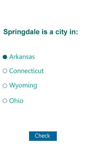 US Cities learning quiz