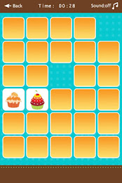 记忆匹配游戏与纸杯蛋糕图像 poster 5