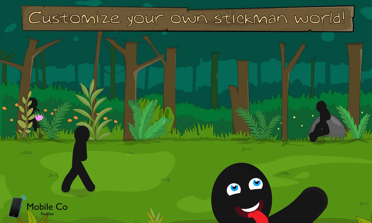 Android application [Full] Stickman Wallpaper screenshort