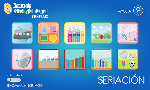 Android application CENPIMX SERIATION screenshort