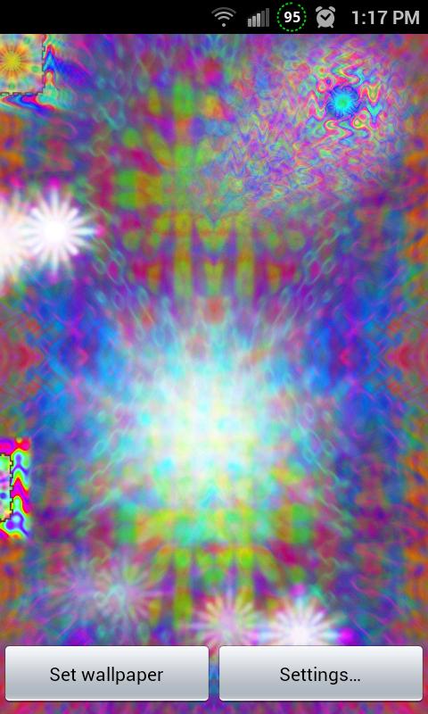 Classic Tie Dye Live Wallpaper Screen 3